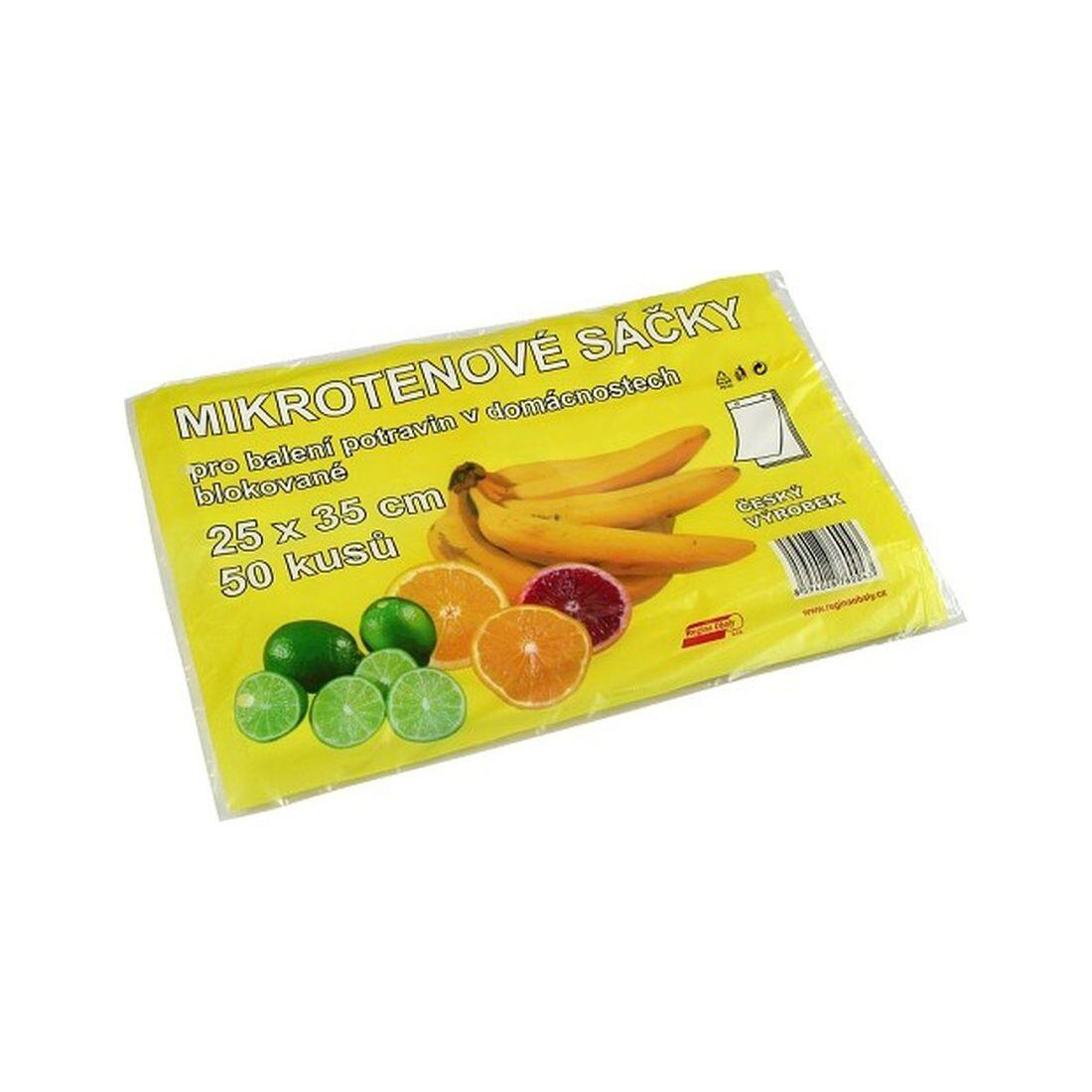 sáček mikrotenový 3l  25x35cm   (50ks) 0.05 Kg MTA MAXMIX Sklad14 281572