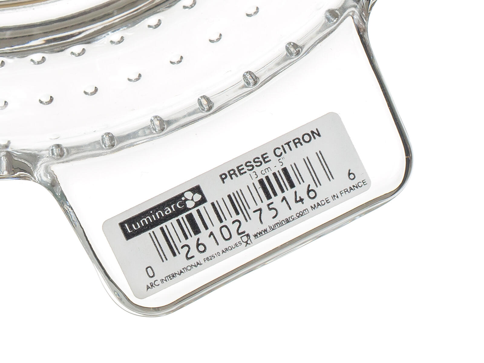 lis na citrón 13x6,5cm skleněný 0.24 Kg MTA MAXMIX Sklad14 369630