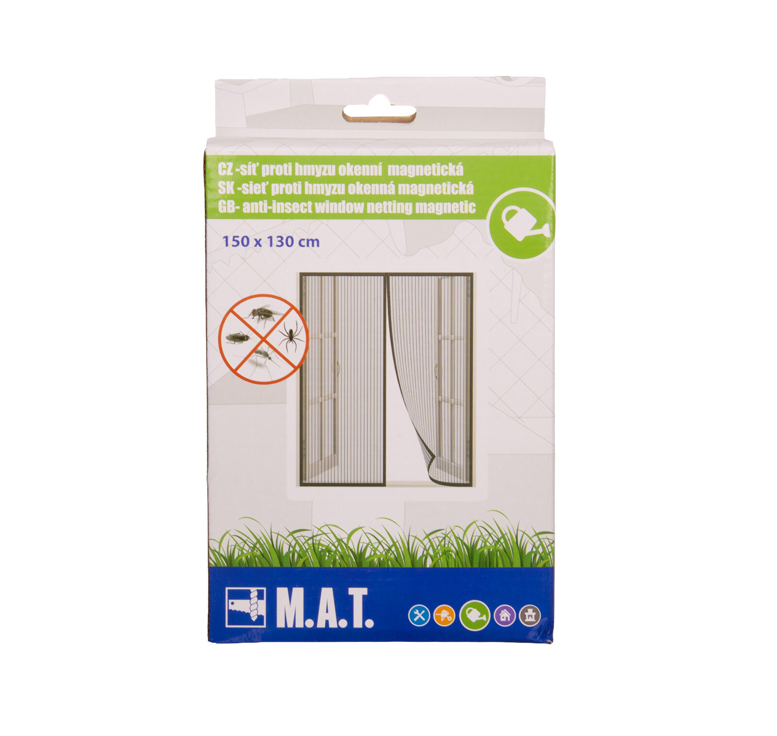 síť proti hmyzu okenní 150x130cm magnetická 0.17 Kg MTA MAXMIX Sklad14 791653