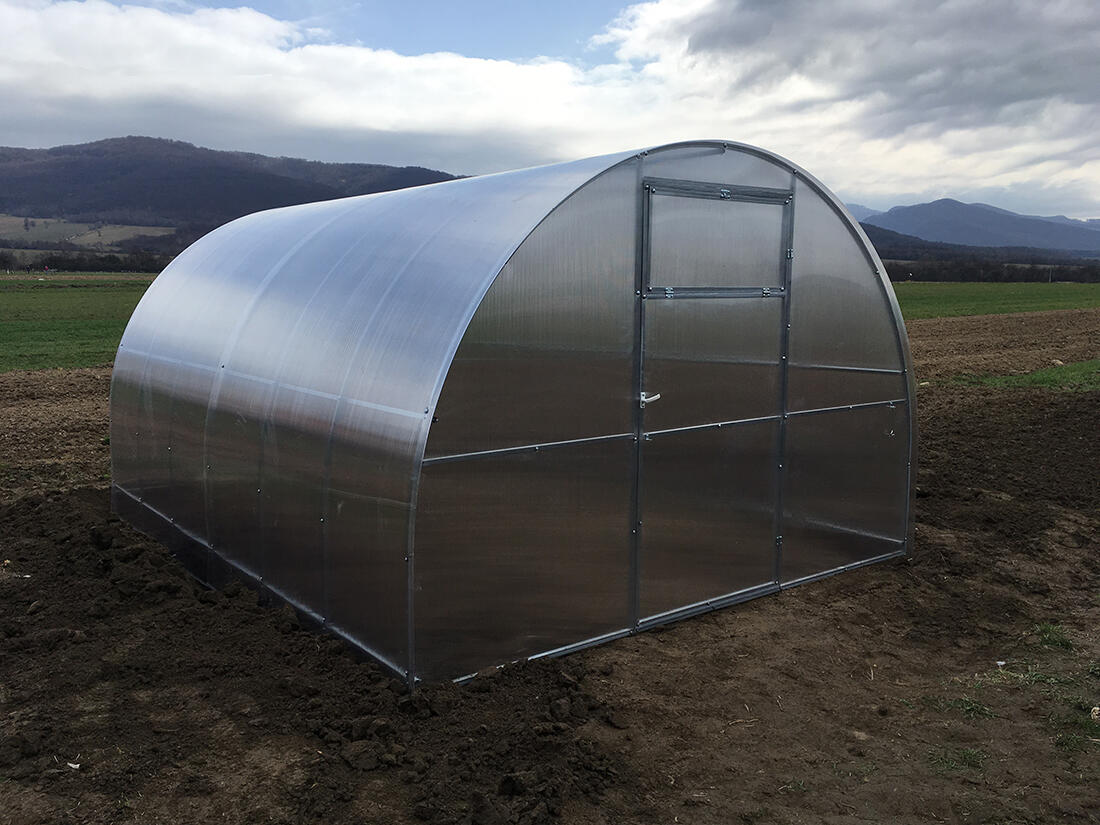 skleník zahr.PLUS 4x3m oblouk, polykarbonát 58 Kg MTA MAXMIX Sklad14 794903