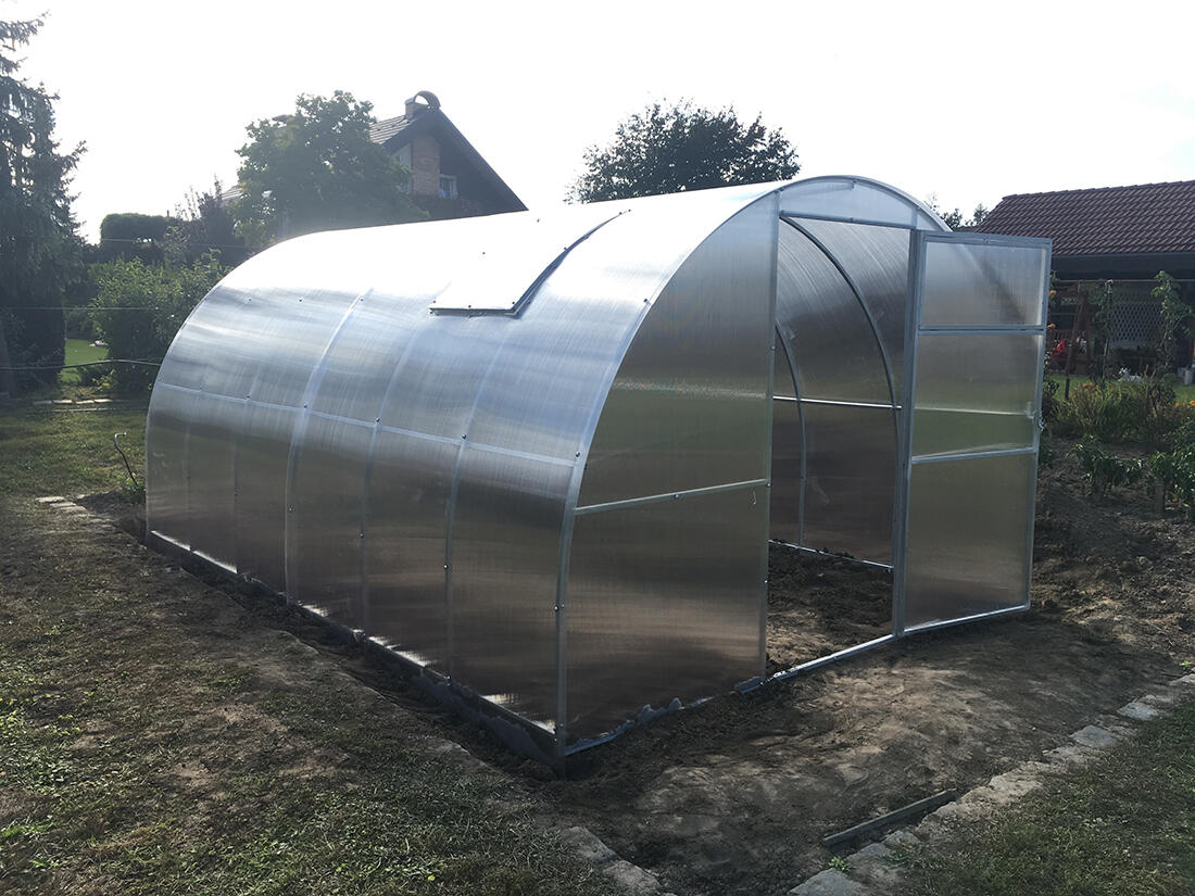 skleník zahr.PLUS 4x3m oblouk, polykarbonát 58 Kg MTA MAXMIX Sklad14 794903