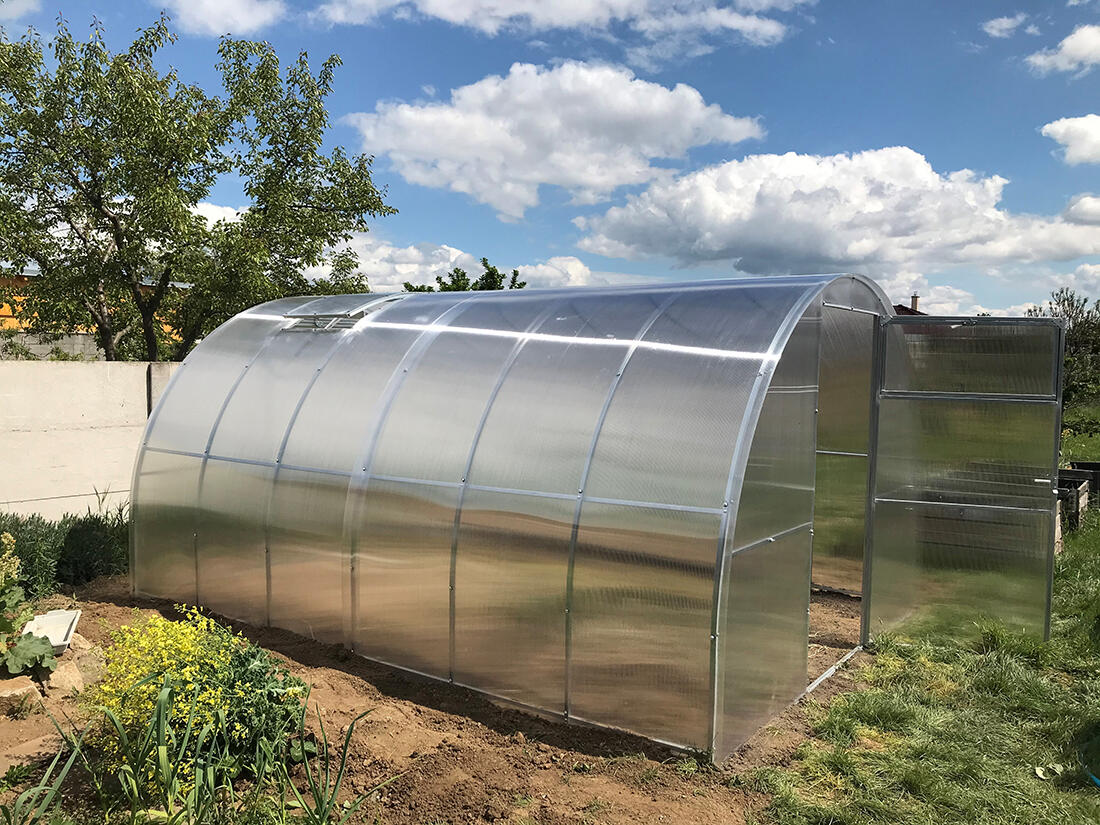 skleník zahr.PLUS 6x3m oblouk, polykarbonát 59 Kg MTA MAXMIX Sklad14 794904
