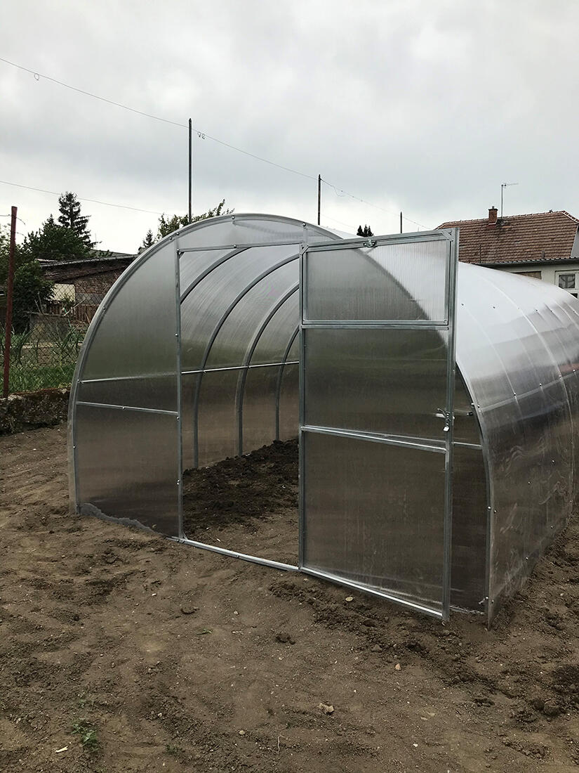 skleník zahr.PRESTIŽ 4x3m oblouk, polykarbonát 58 Kg MTA MAXMIX Sklad14 794905