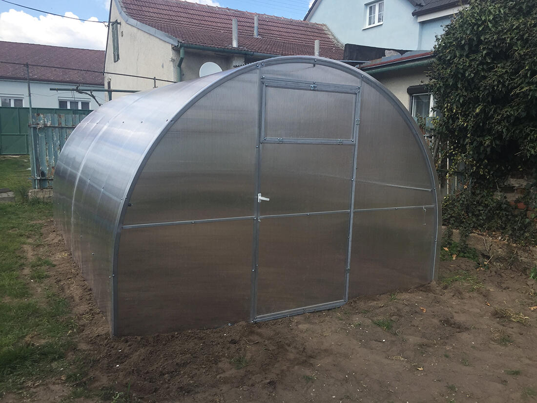 skleník zahr.PRESTIŽ 4x3m oblouk, polykarbonát 58 Kg MTA MAXMIX Sklad14 794905
