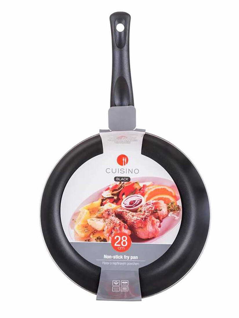 pánev 28x5,8cm nepřiln.povrch CUISINO BLACK 0.78 Kg MTA MAXMIX Sklad14 369655