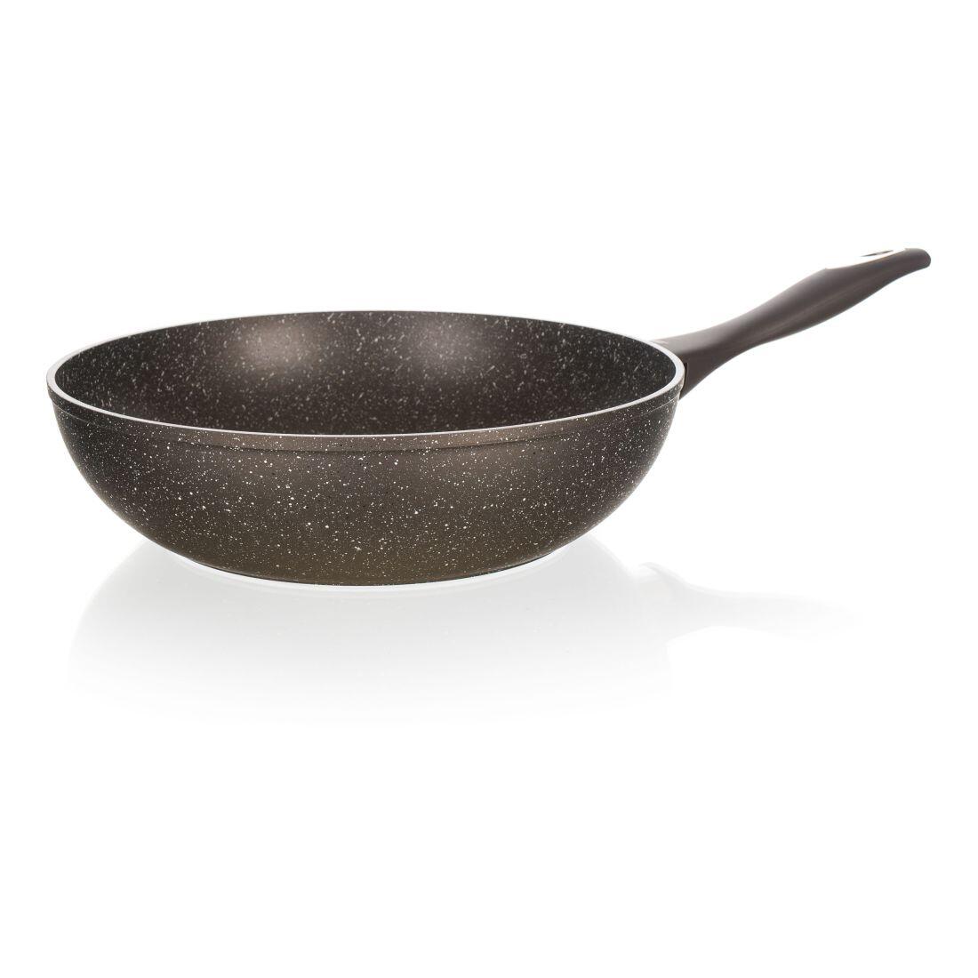 pánev WOK 28x7,8cm nepřiln.povrch PREMIUM Dark Brown 1.04 Kg MTA MAXMIX Sklad14 369671