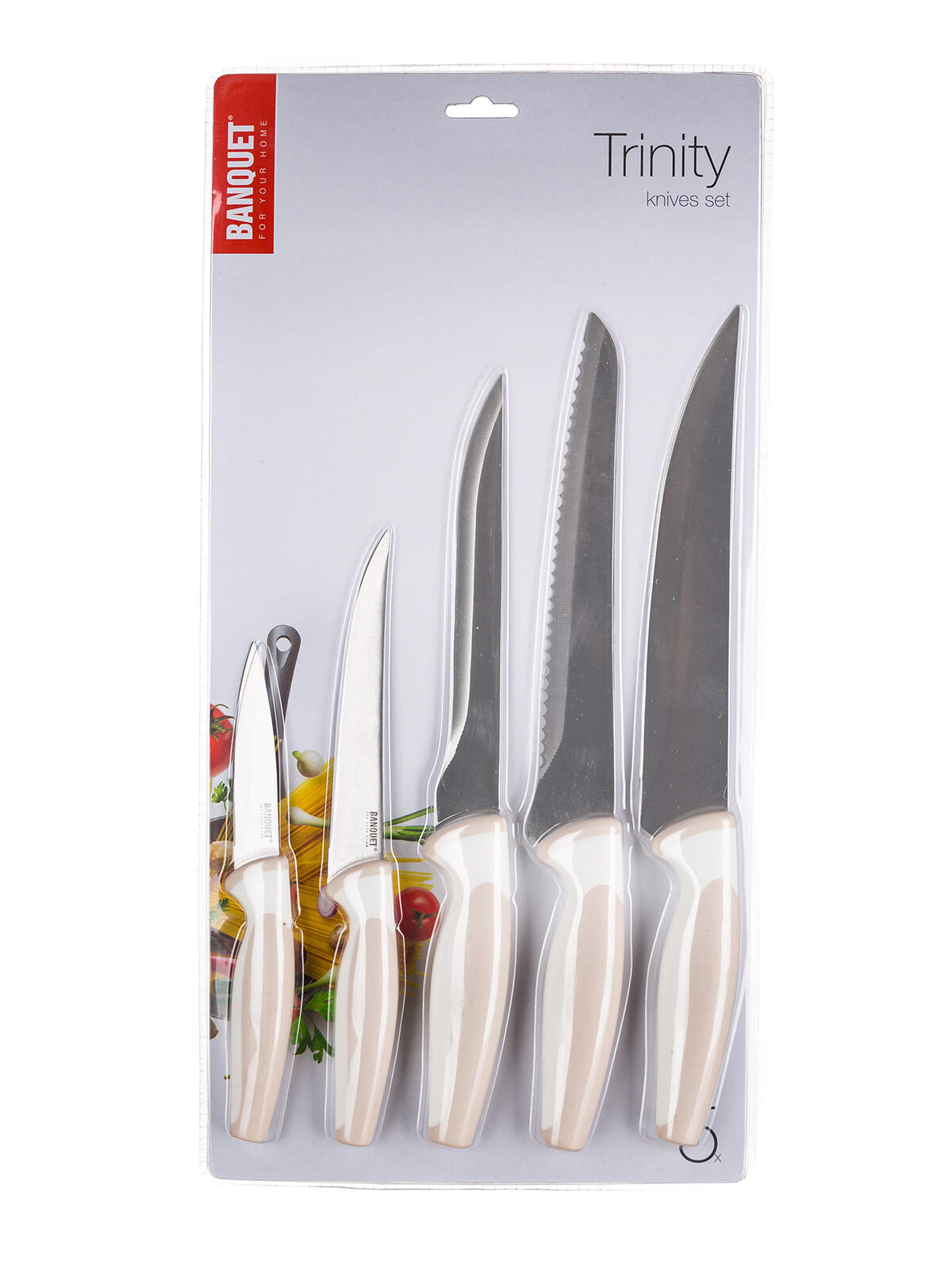 nůž TRINITY CULINARIA KRÉM sada 5díl. 0.49 Kg MTA MAXMIX Sklad14 369714 8591022487174