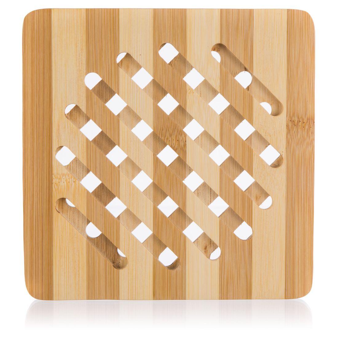 podložka dřevěná 18x18x1cm BRILLANTE bambus 0.17 Kg MTA MAXMIX Sklad14 369771