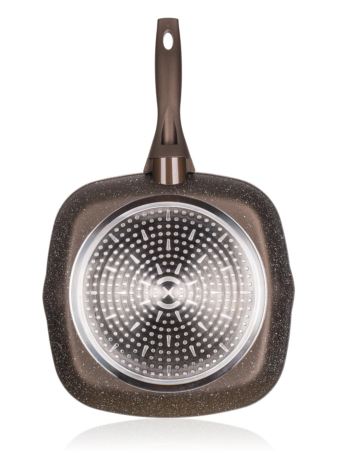 pánev steaková 28x28x4,8cm nepřiln.povrch GRANITE Dark Brown 0.96 Kg MTA MAXMIX Sklad14 369775