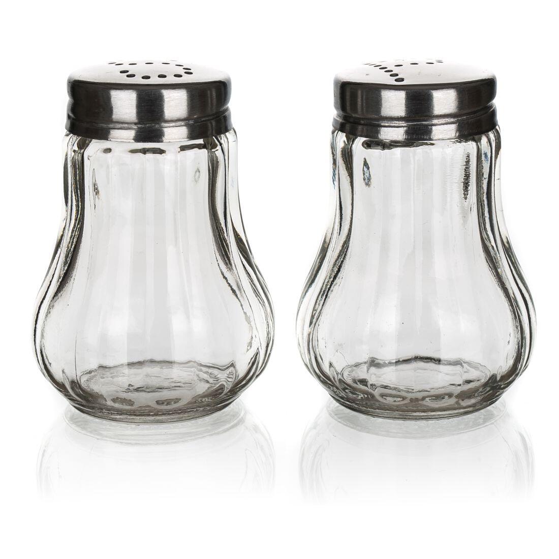 slánka a pepřenka MONO 40ml sklo/nerez kulatá sada 2díl. 0.15 Kg MTA MAXMIX Sklad14 369805