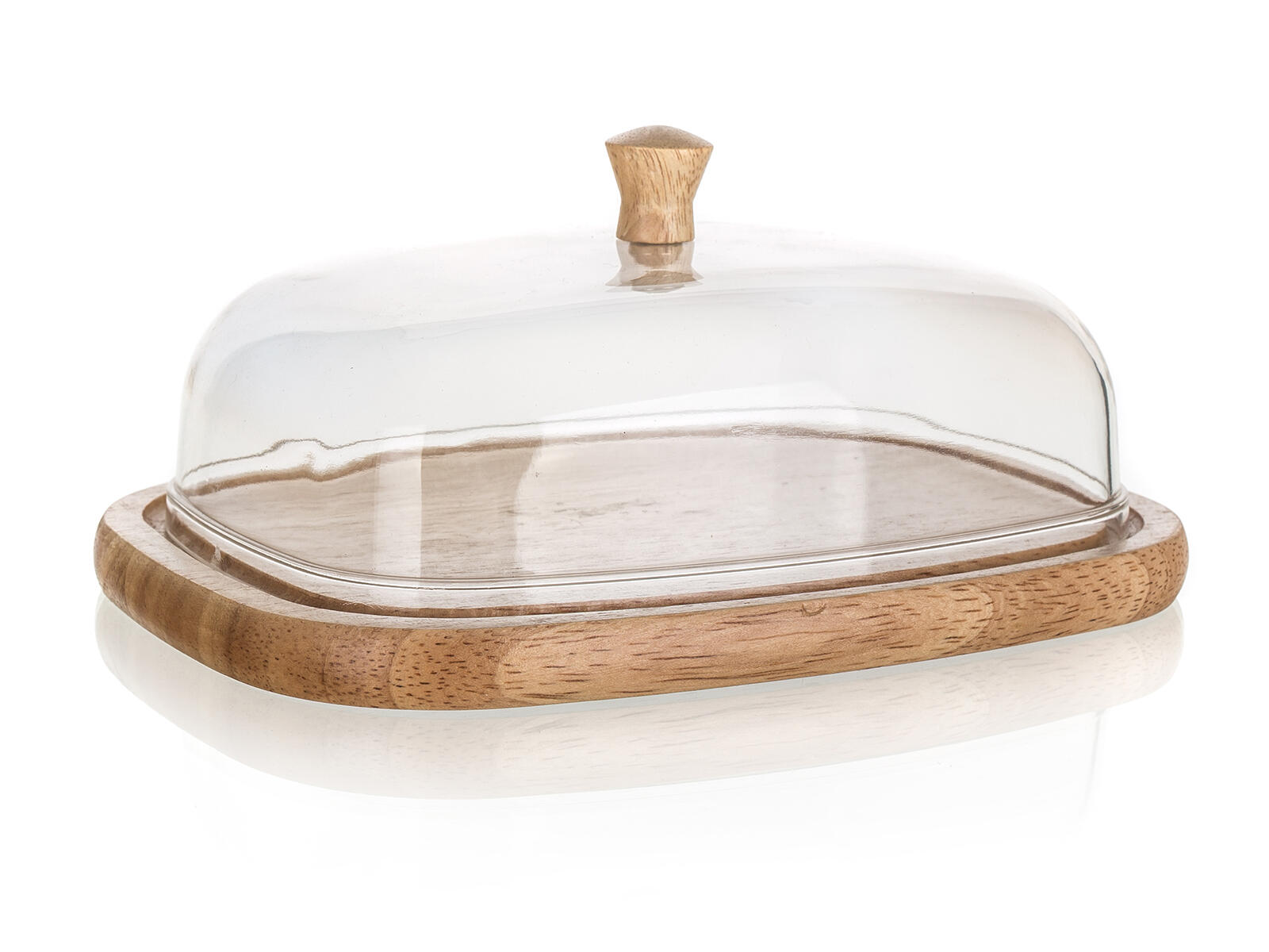 máslenka BRILLANTE 17,4x12,4x6,2cm akryl/dřev. 0.26 Kg MTA MAXMIX Sklad14 369809