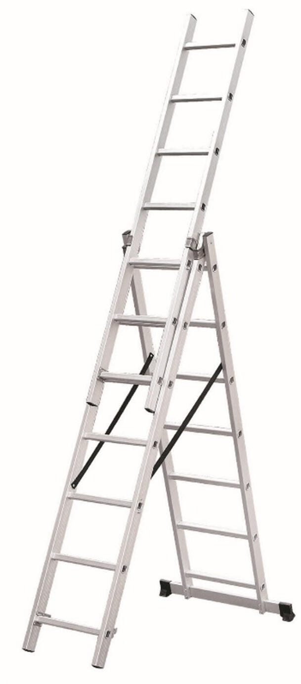 žebřík Al un. 3d. 8př. 5,09m nosnost 150kg 10.7 Kg MTA MAXMIX Sklad14 792619