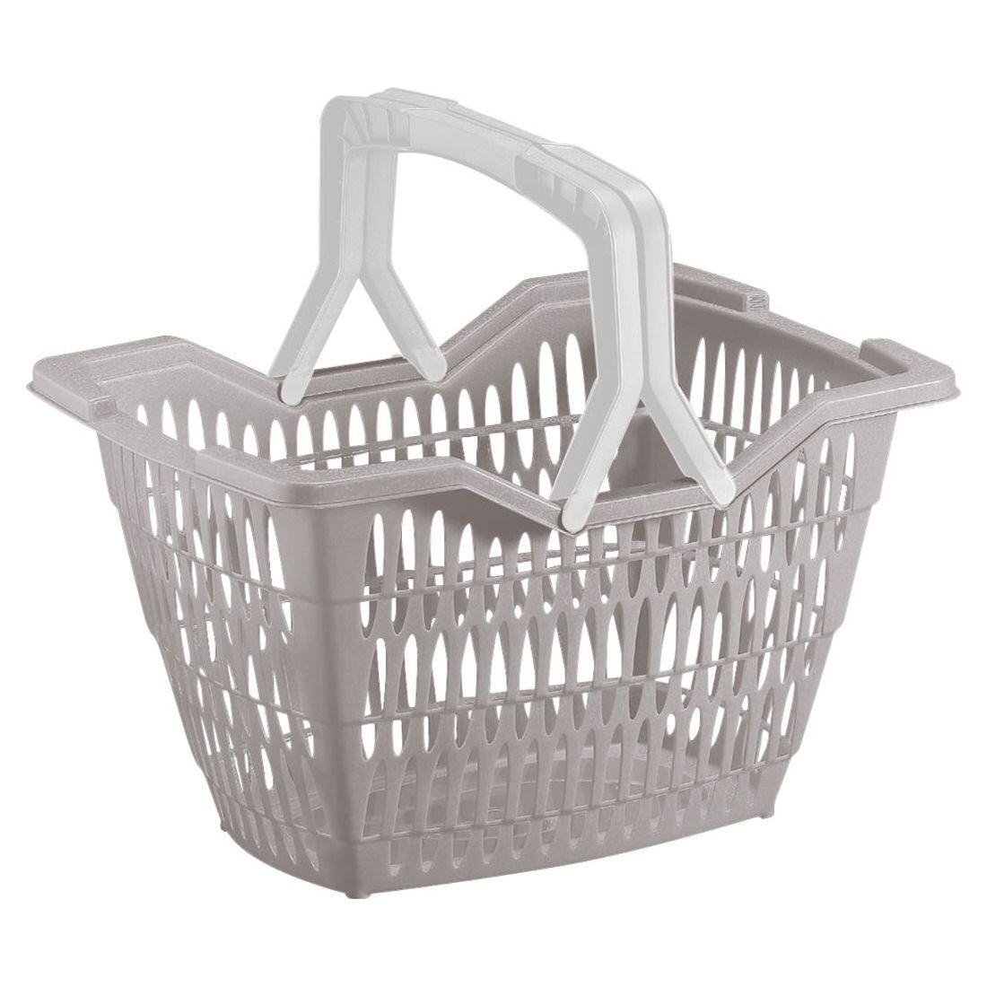 košík nákupní WILLY 2 držadla 40x30x24cm PH mix barev,nosn.12kg 0.27 Kg MTA MAXMIX Sklad14 581096