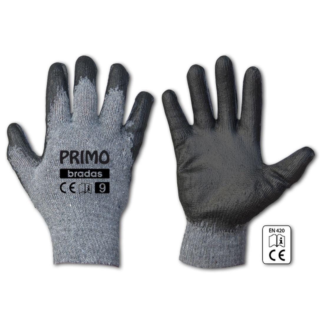 rukavice PRIMO latex  9 0.07 Kg MAXMIX Sklad14 715683 373