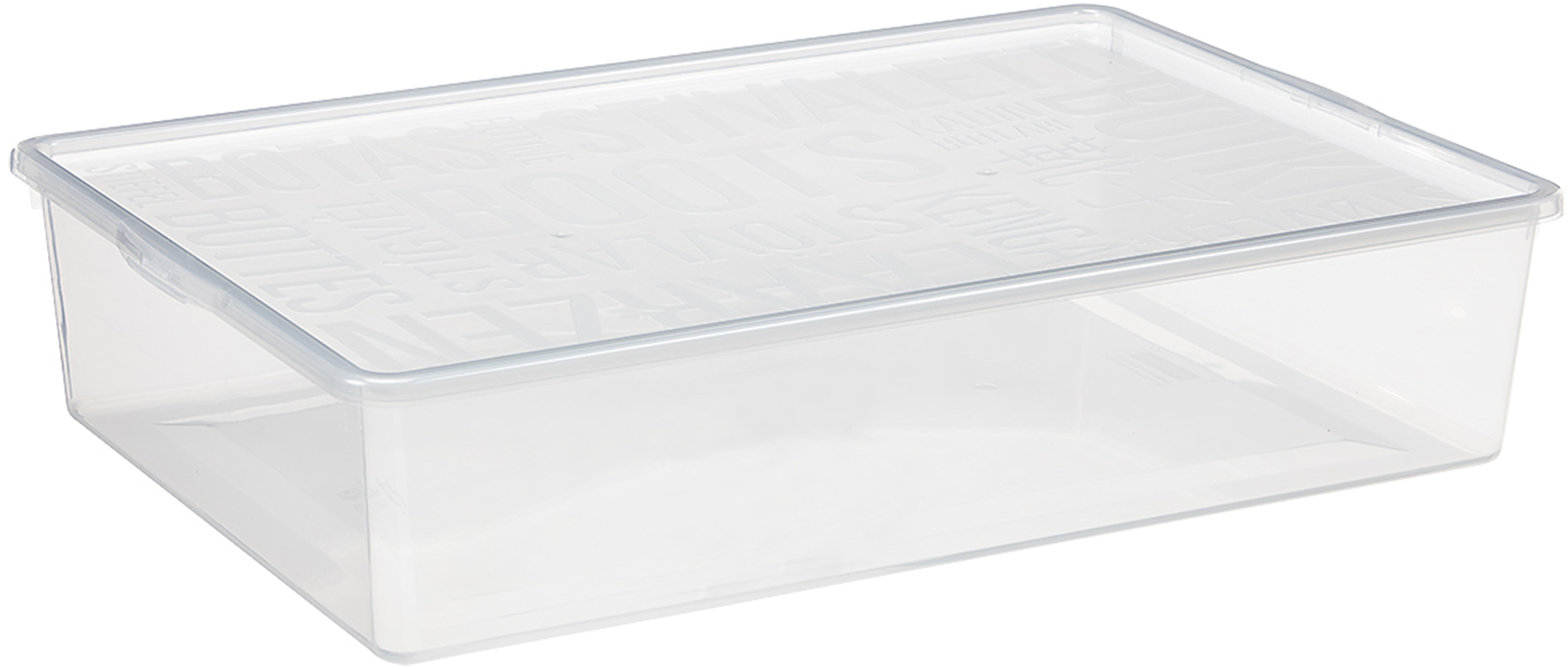 box na obuv 19l, 55x36,5x11,8cm s víkem PH TRA 0.72Kg MAT MAXMIX Sklad14 716831