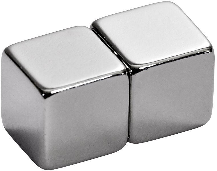 magnet neodymový krychle 10x10x10mm (2ks) 0.01 Kg MTA MAXMIX Sklad14 310027
