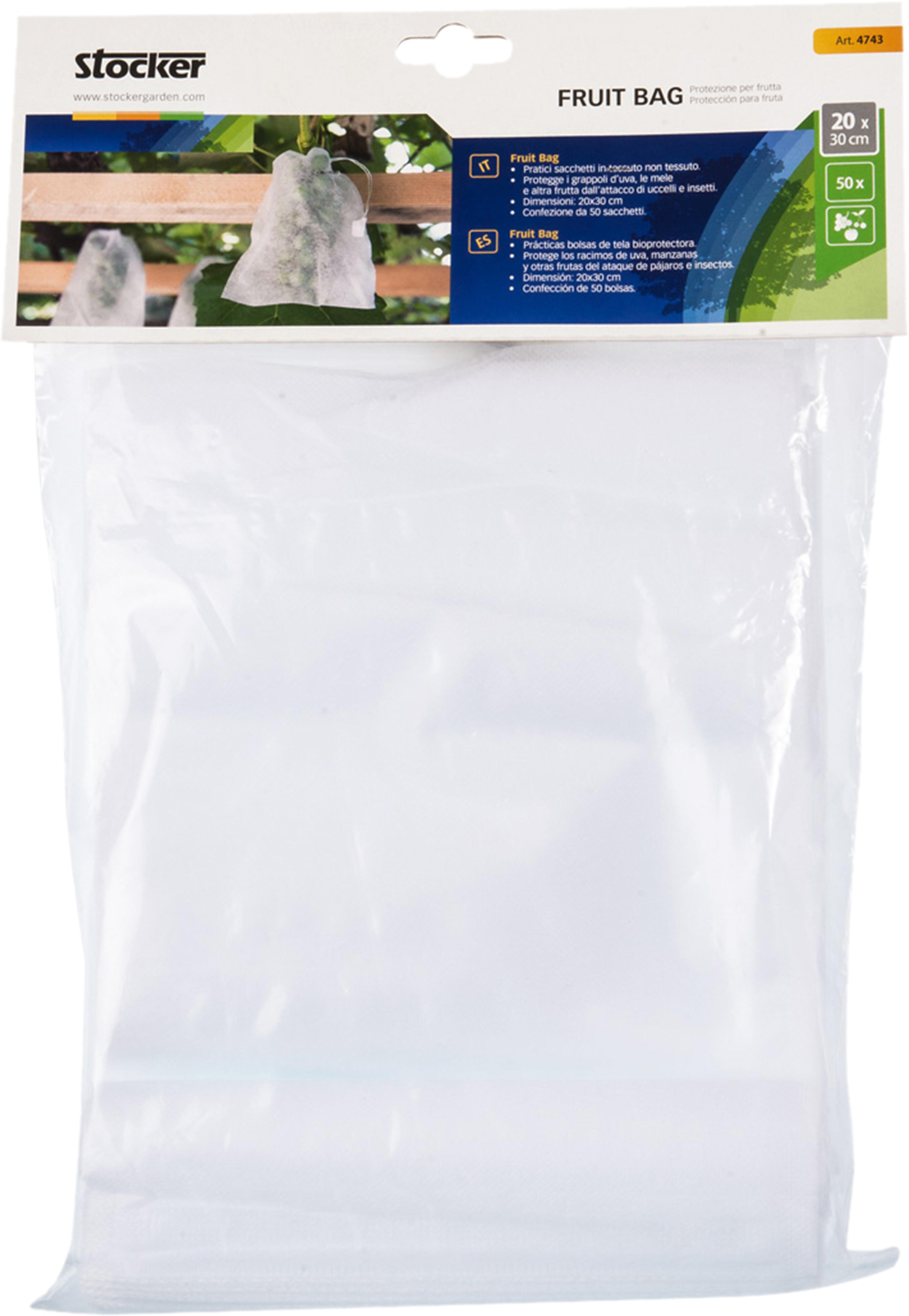 sáček na ovoce 20x30cm (50ks) STOCKER 0.15Kg MAT MAXMIX Sklad14 910682