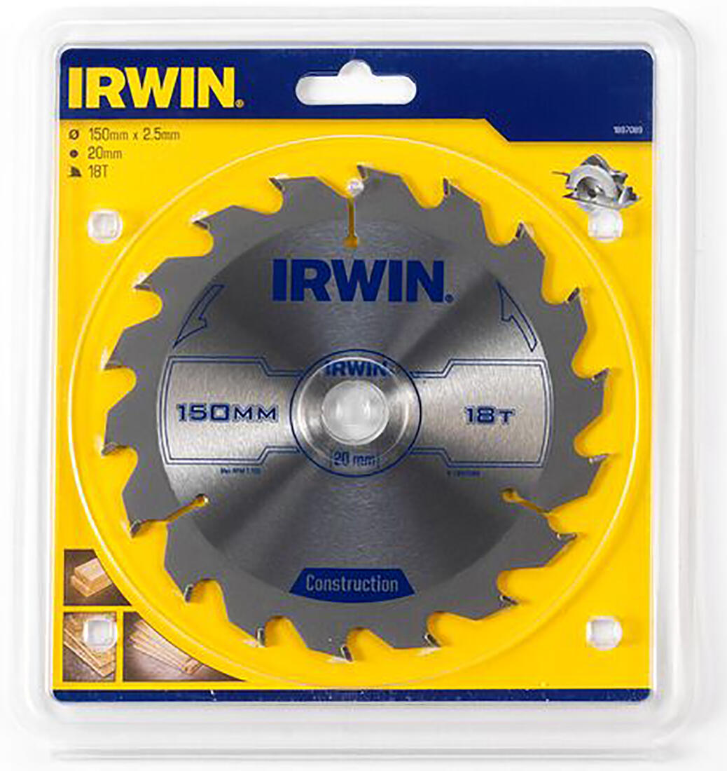 kotouč pil. SK 150x2,5x20/16 z18 IRWIN 0.25 Kg MTA MAXMIX Sklad14 471964