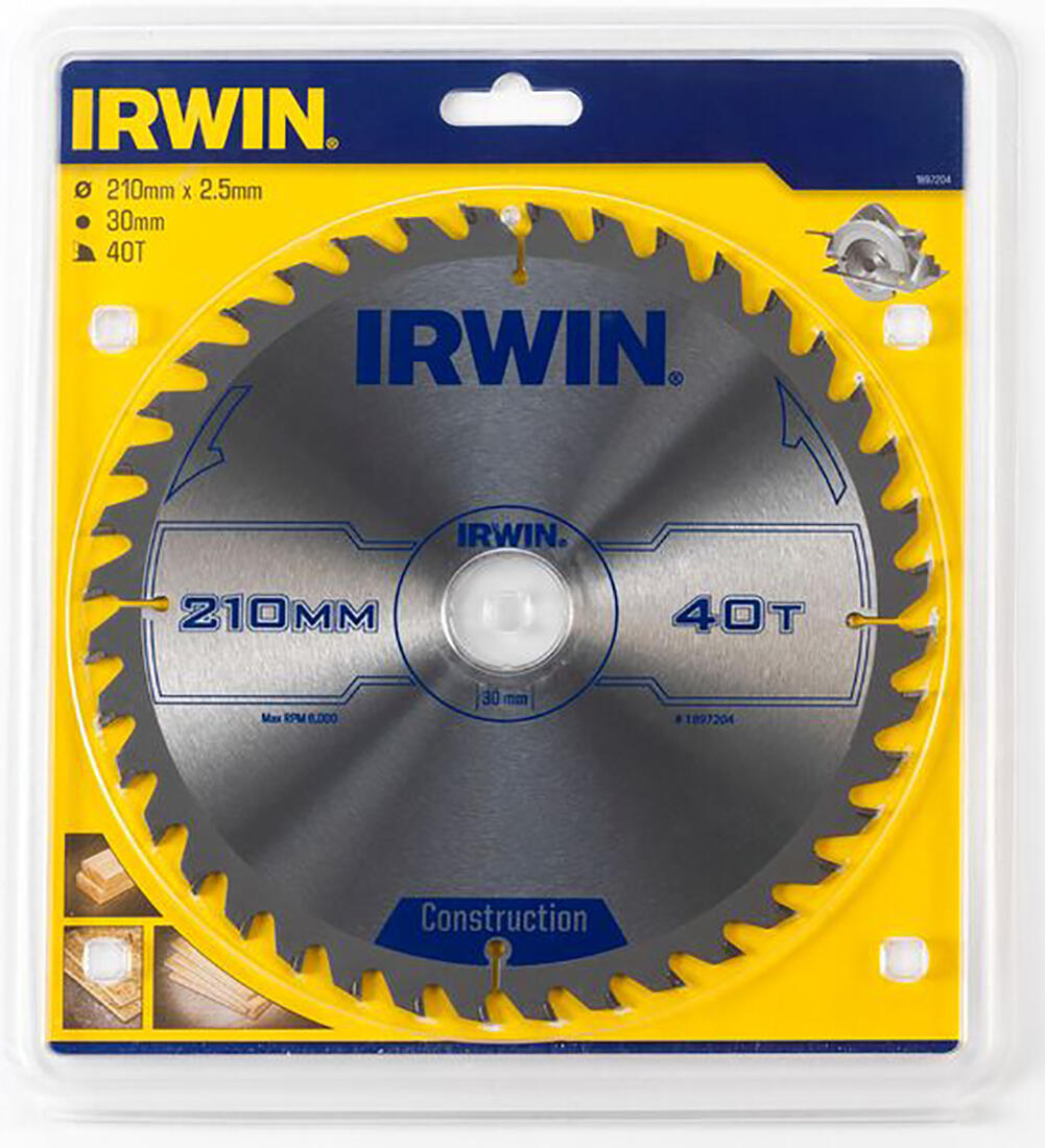 kotouč pil. SK 210x2,5x30/20/16 z40 IRWIN 0.45 Kg MTA MAXMIX Sklad14 471982