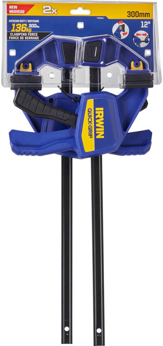 svěrka QUICK GRIP 300mm (2ks) IRWIN 1.46 Kg MTA MAXMIX Sklad14 671865
