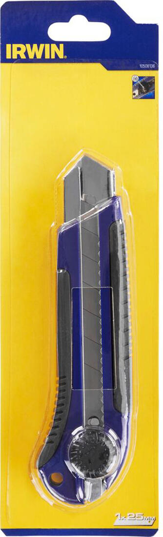nůž odlamovací 25mm s utahovacím šroubem IRWIN 0.18 Kg MTA MAXMIX Sklad14 471507