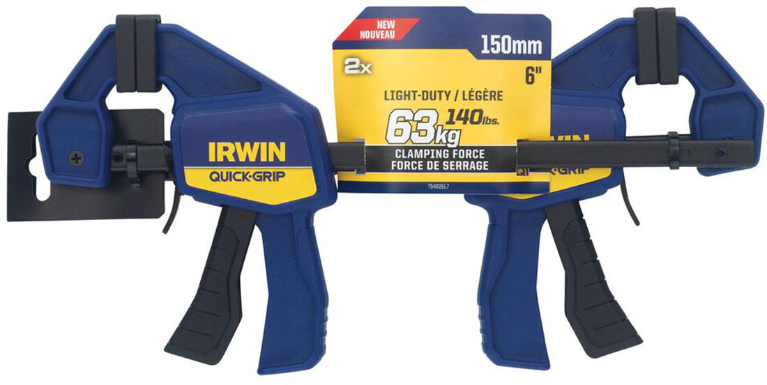 svěrka QUICK GRIP MINI 150mm (2ks) IRWIN 0.58 Kg MTA MAXMIX Sklad14 671850