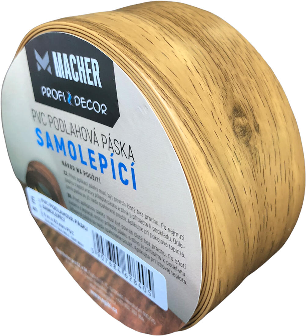 lemovka podlahová samolepicí 52mm/5m PVC dub wild 0.42 Kg MTA MAXMIX Sklad14 801003 5907684628405