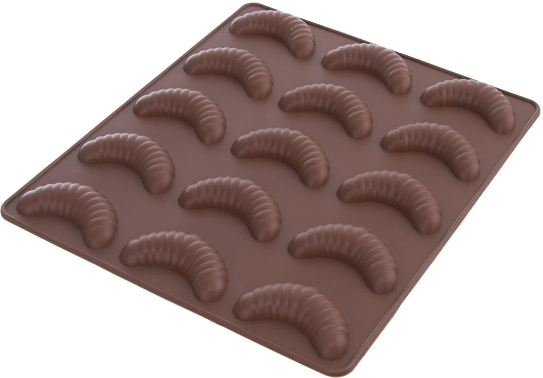 forma na rohlíčky 15ks 24,5x21x1,2cm silikon HN 0.09 Kg MTA MAXMIX Sklad14 282099