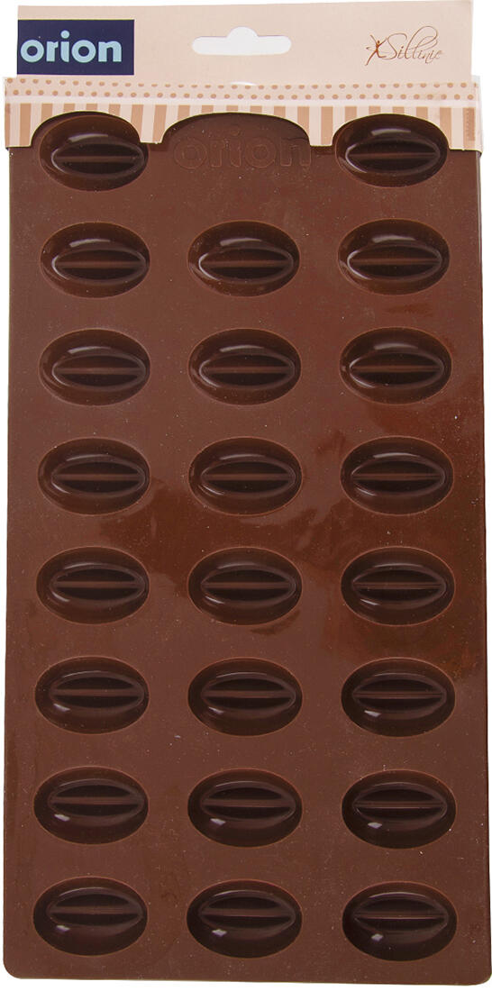 forma na kávová zrna 23ks 16,5x32,5x2cm silikon HN 0.14 Kg MTA MAXMIX Sklad14 282146