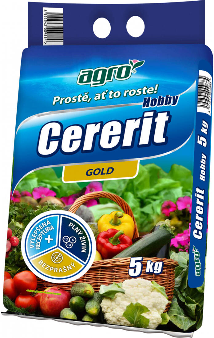 hnojivo Cererit Hobby Gold 5kg AGRO 5 Kg MAXMIX Sklad14 912410 53