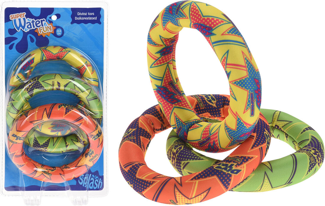 kroužek vodní 13cm (3ks) 0.47 Kg MTA MAXMIX Sklad14 386498