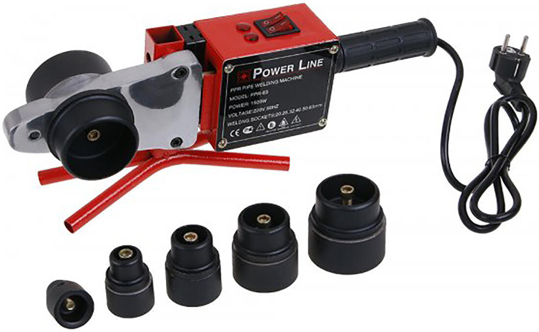 svářečka polyfúzní 750/1500W, sada nástavců FESTA 4.45 Kg MTA MAXMIX Sklad14 962131