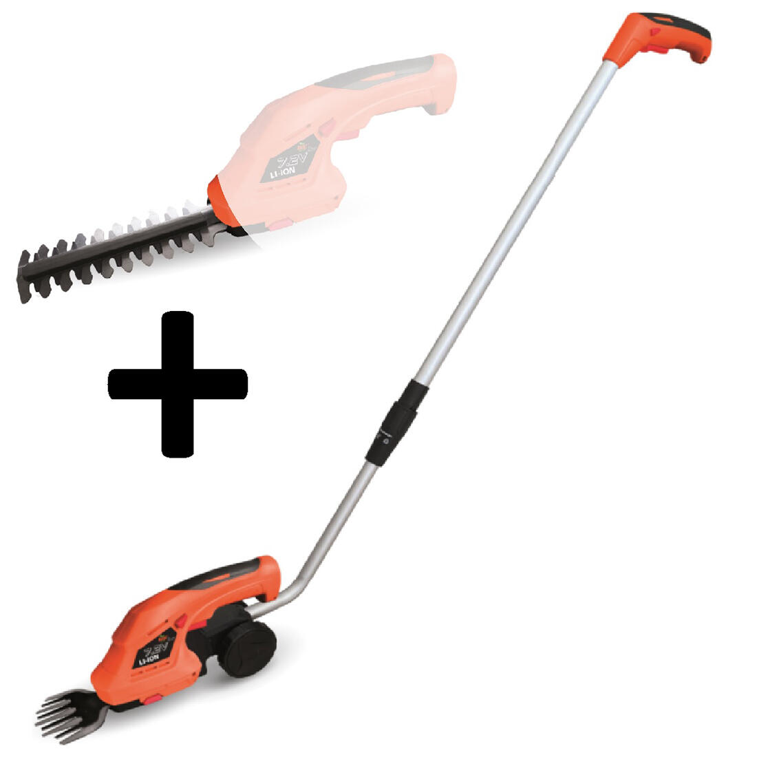 nůžky aku na trávu, keře, 7,2V Li-Ion teleskop.tyč s kolečky  ASIST 1.5 Kg MTA MAXMIX Sklad14 723659