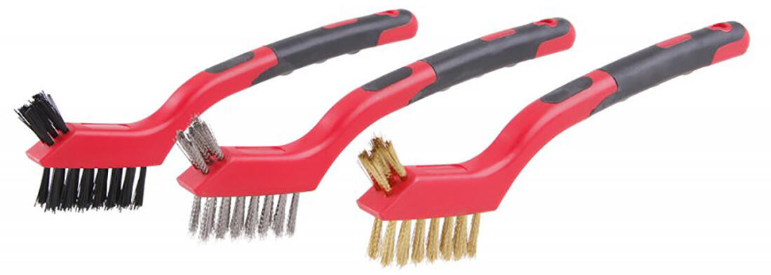 kartáč ruční sada 3díl.(nerez,nylon,mosaz)  FESTA 0.12 Kg MTA MAXMIX Sklad14 556450