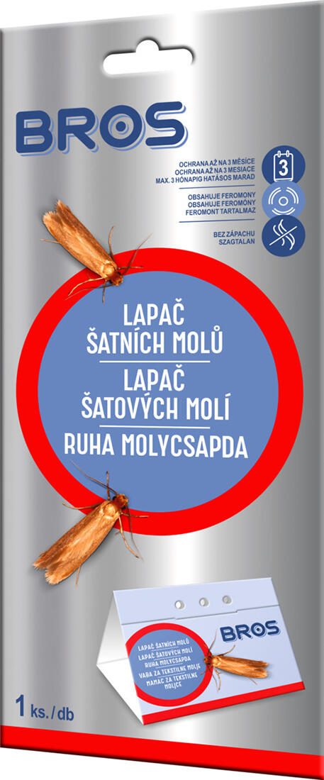 lapač šatních molů BROS 0.03 Kg MTA MAXMIX Sklad14 919640