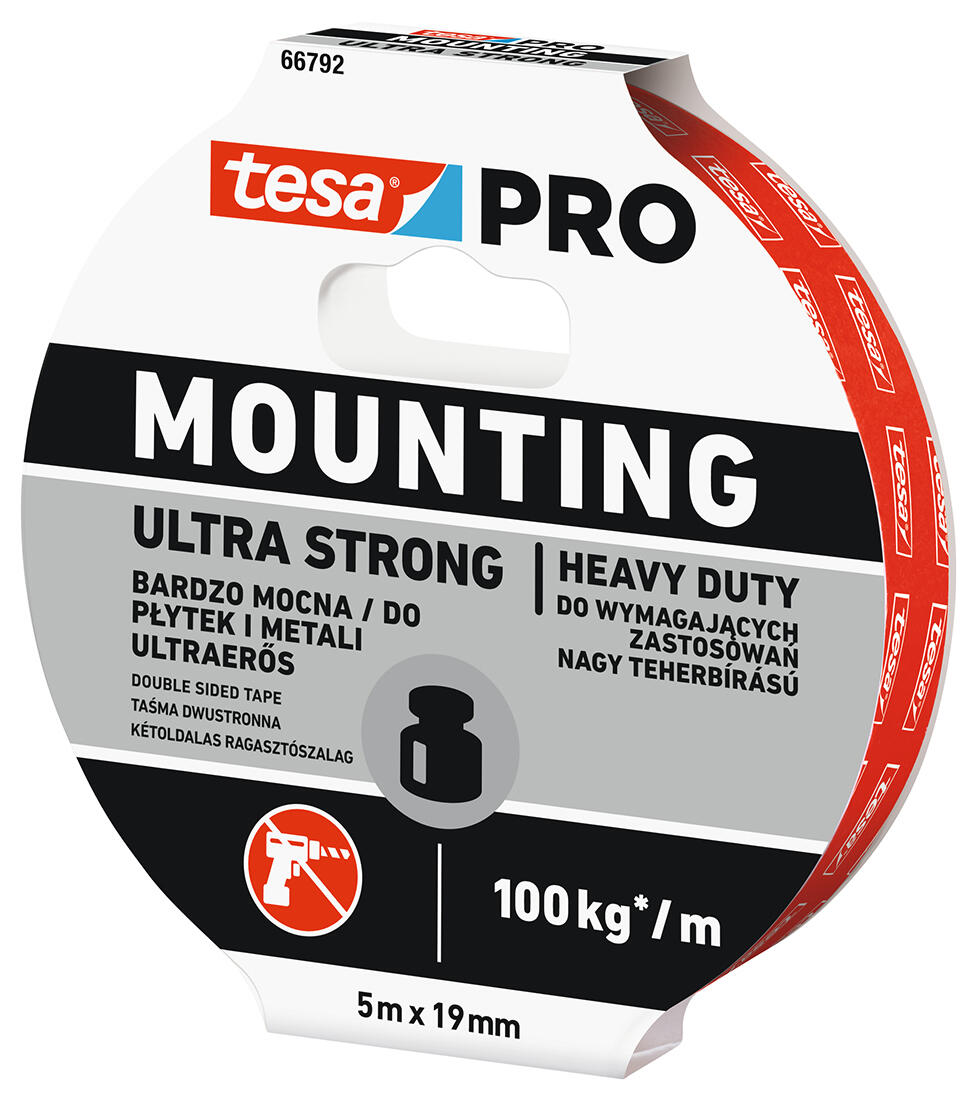 páska montážní Ultra Strong 19mmx5m TESA 0.03 Kg MAXMIX Sklad14 499405 7