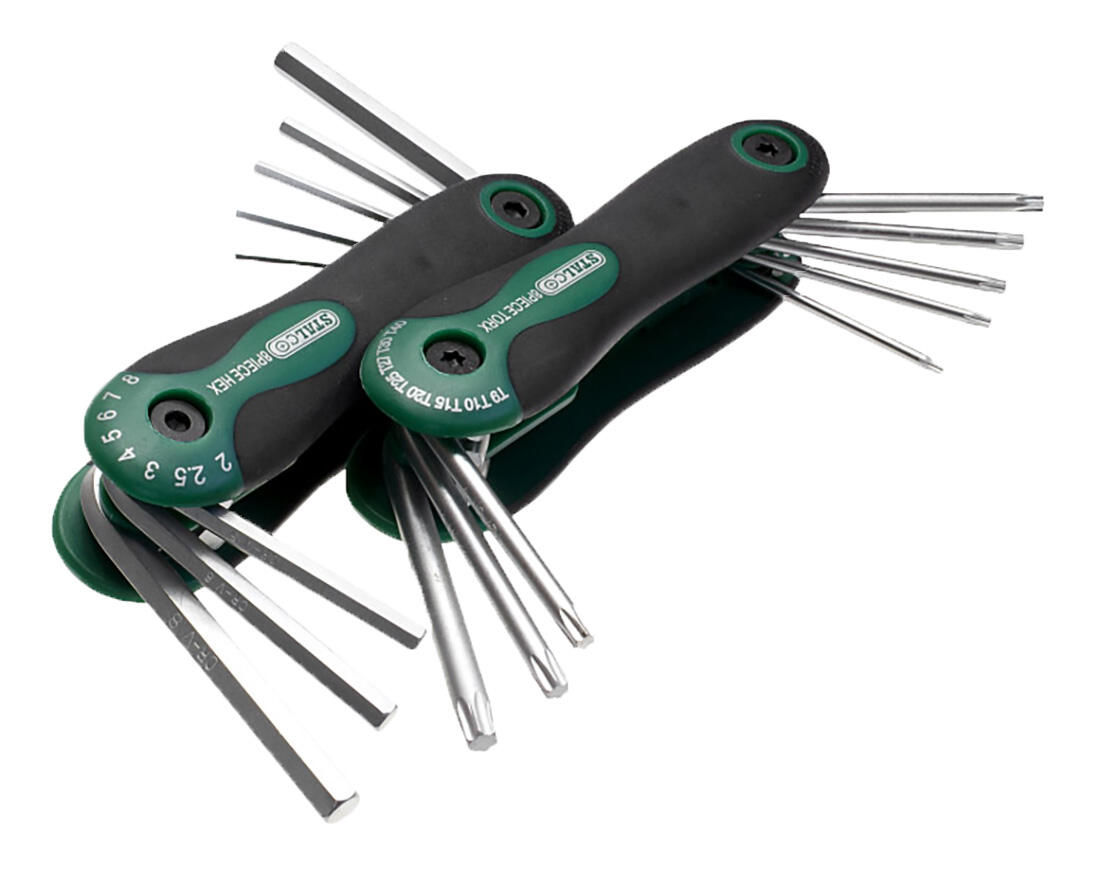 sada TORX + imbus TORX T9-T40, Hex 2-8mm, 2x8díl.  STALCO 0.38 Kg MTA MAXMIX Sklad14 673500