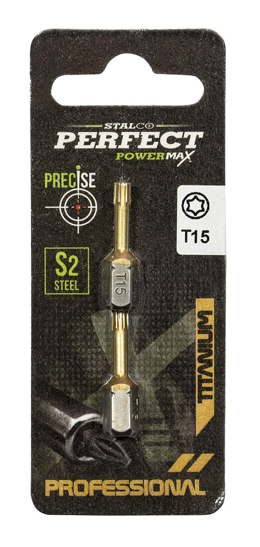 bit nástavec TITAN TORX 15x25mm (2ks)  STALCO 0.01 Kg MTA MAXMIX Sklad14 673641