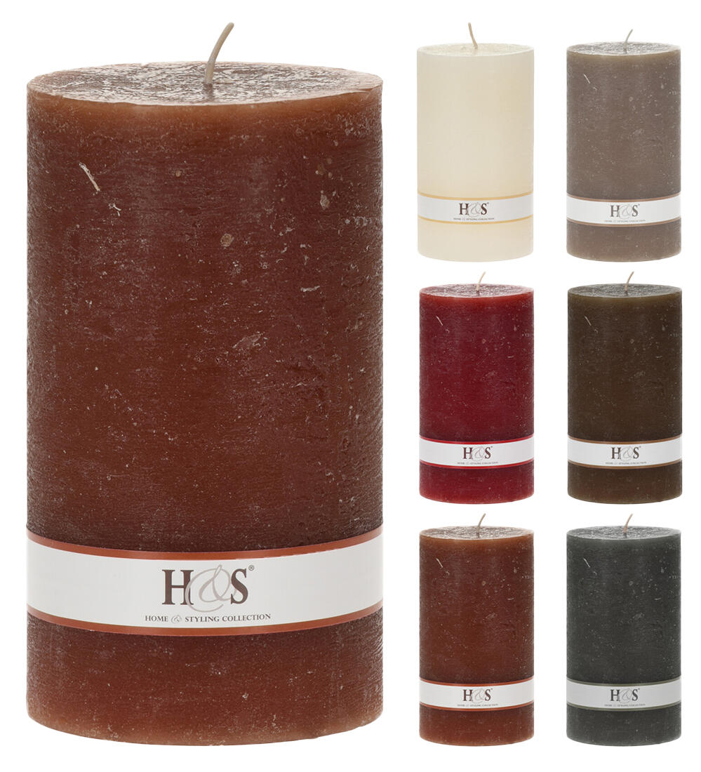 svíčka pr. 9x15cm mix barev 0.56 Kg MTA MAXMIX Sklad14 386519