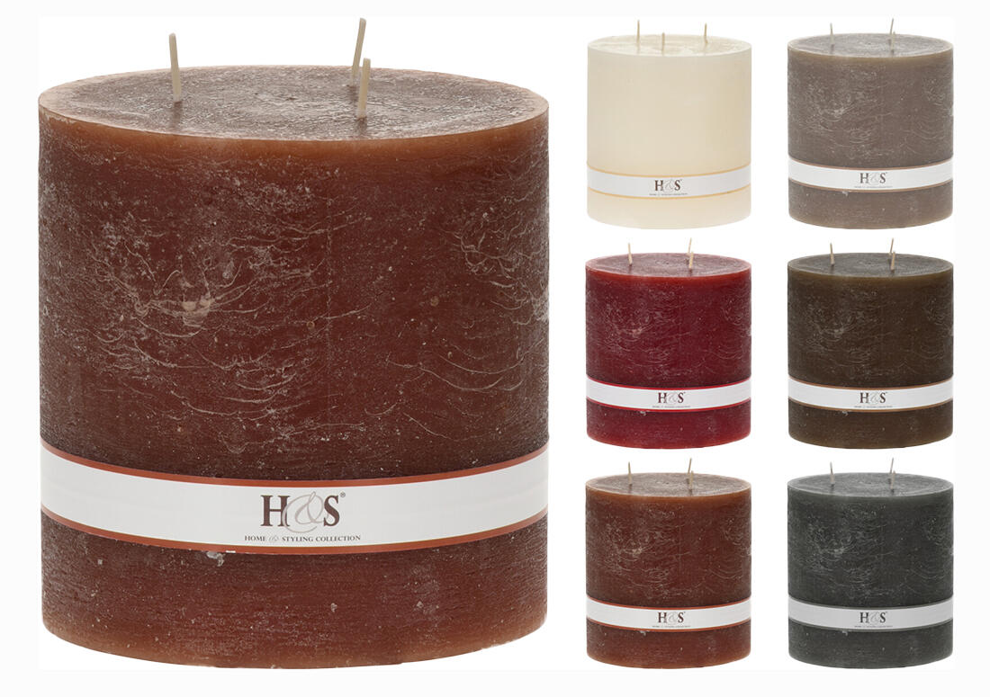 svíčka pr.14x14cm mix barev 1.24 Kg MTA MAXMIX Sklad14 386520