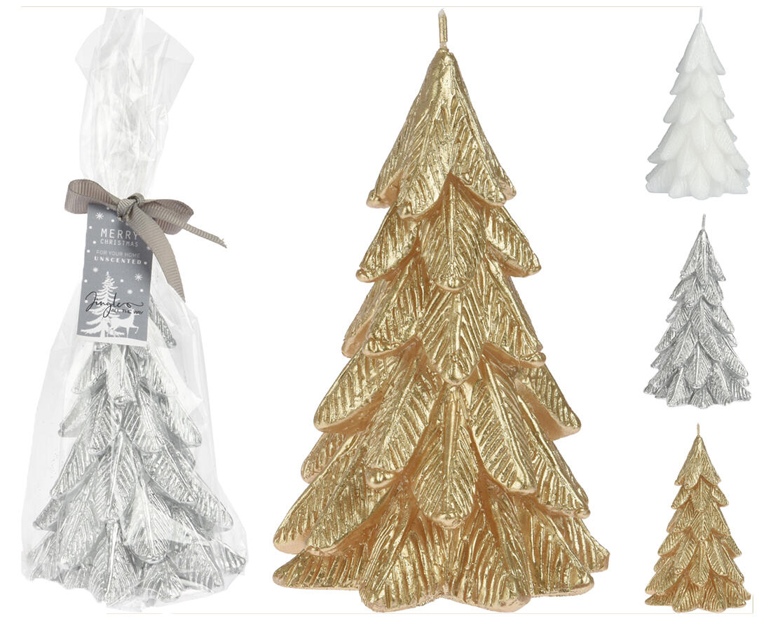 svíčka VÁNOČNÍ STROMEK 12cm mix barev 0.16 Kg MTA MAXMIX Sklad14 386546