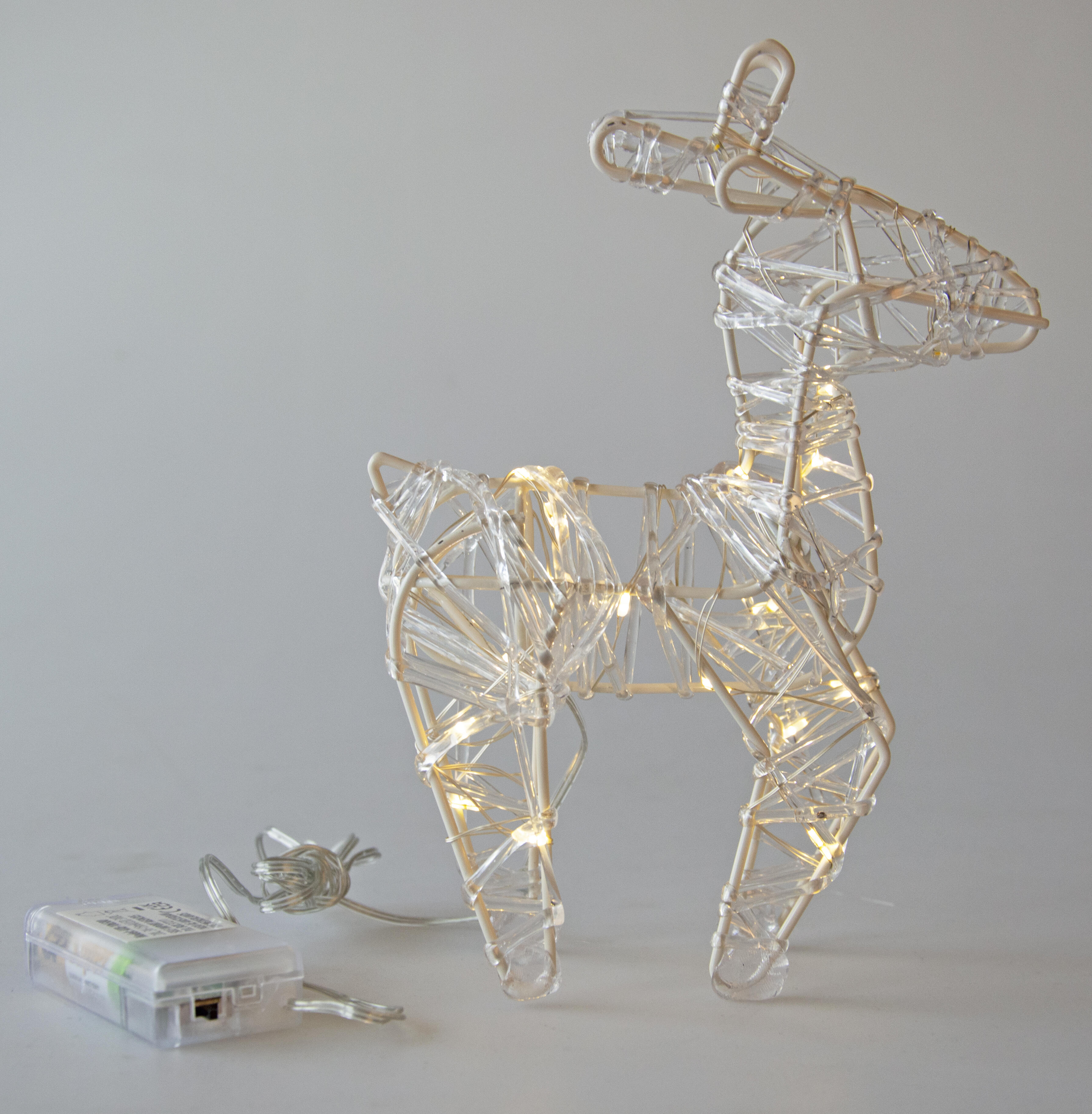 dekorace LED SOB 20cm, 20LED, s časovačem, akryl 0.15 Kg MTA MAXMIX Sklad14 386576