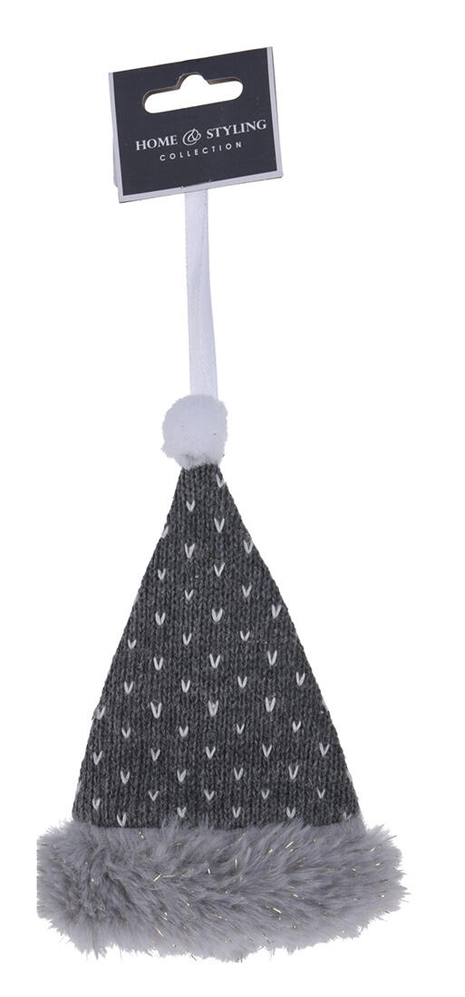 dekorace závěsná mix RUKAVICE/PUNČOCHA/ČEPICE 15cm BÍ,ŠE 0.01 Kg MTA MAXMIX Sklad14 386612