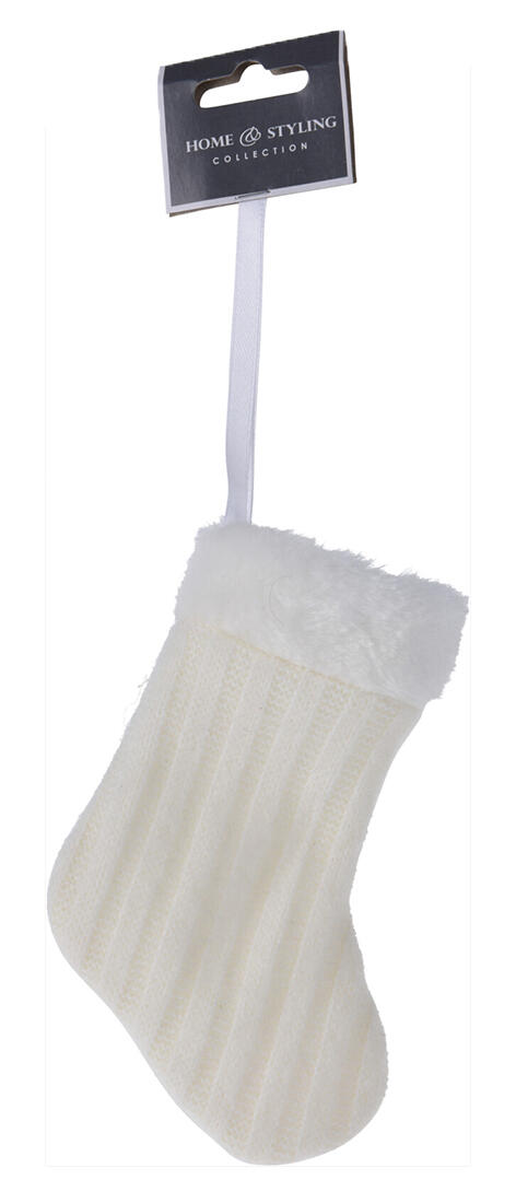 dekorace závěsná mix RUKAVICE/PUNČOCHA/ČEPICE 15cm BÍ,ŠE 0.01 Kg MTA MAXMIX Sklad14 386612