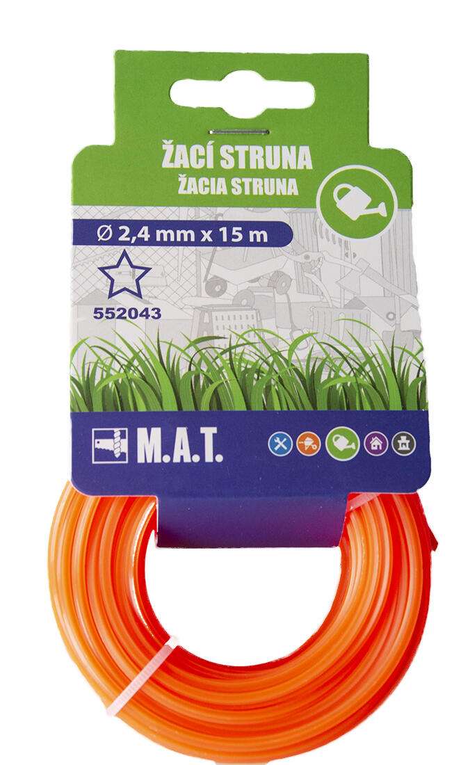 struna 2,4/15m hvězda 0.74 Kg MAXMIX Sklad14 552043 2785