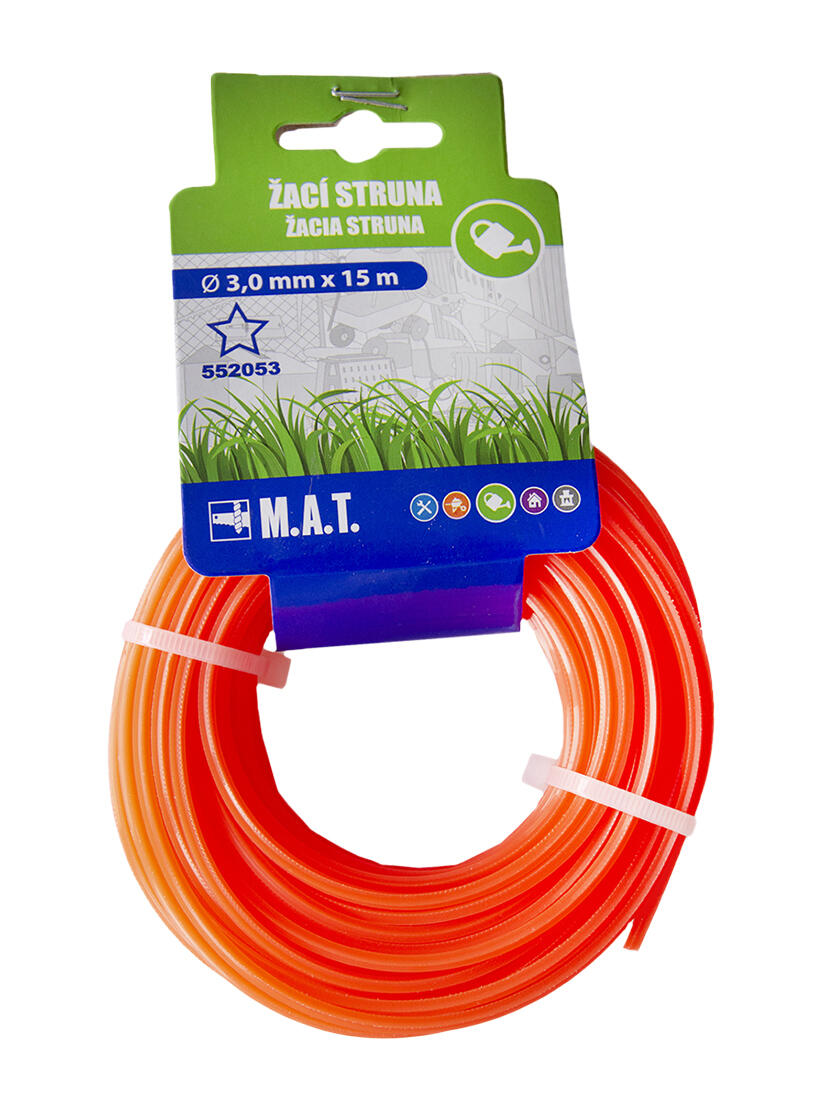 struna 3,0/15m hvězda 0.11Kg MAT MAXMIX Sklad14 552053