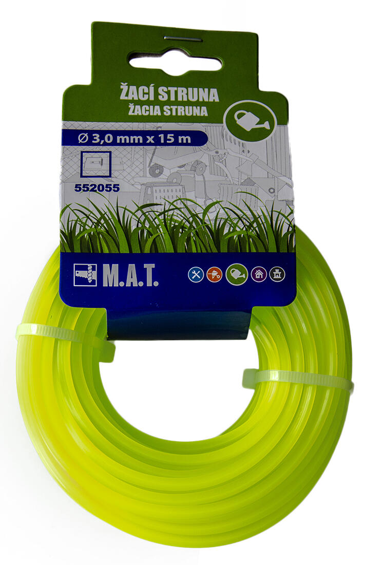 struna 3,0/15m čtverec 0.15Kg MAT MAXMIX Sklad14 552055