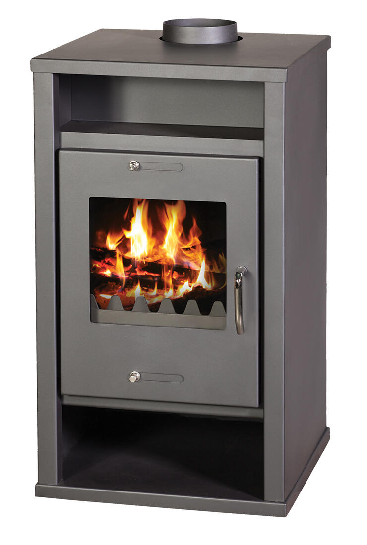 kamna na tuhá paliva P200b s výměníkem, 5,08kW (7,06kW), pr.150mm 105 Kg MAXMIX Sklad14 658230