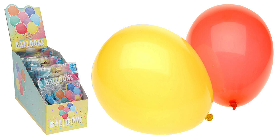 balónky PÁRTY mix barev (20ks) 0.03 Kg MAXMIX Sklad14 386654 213