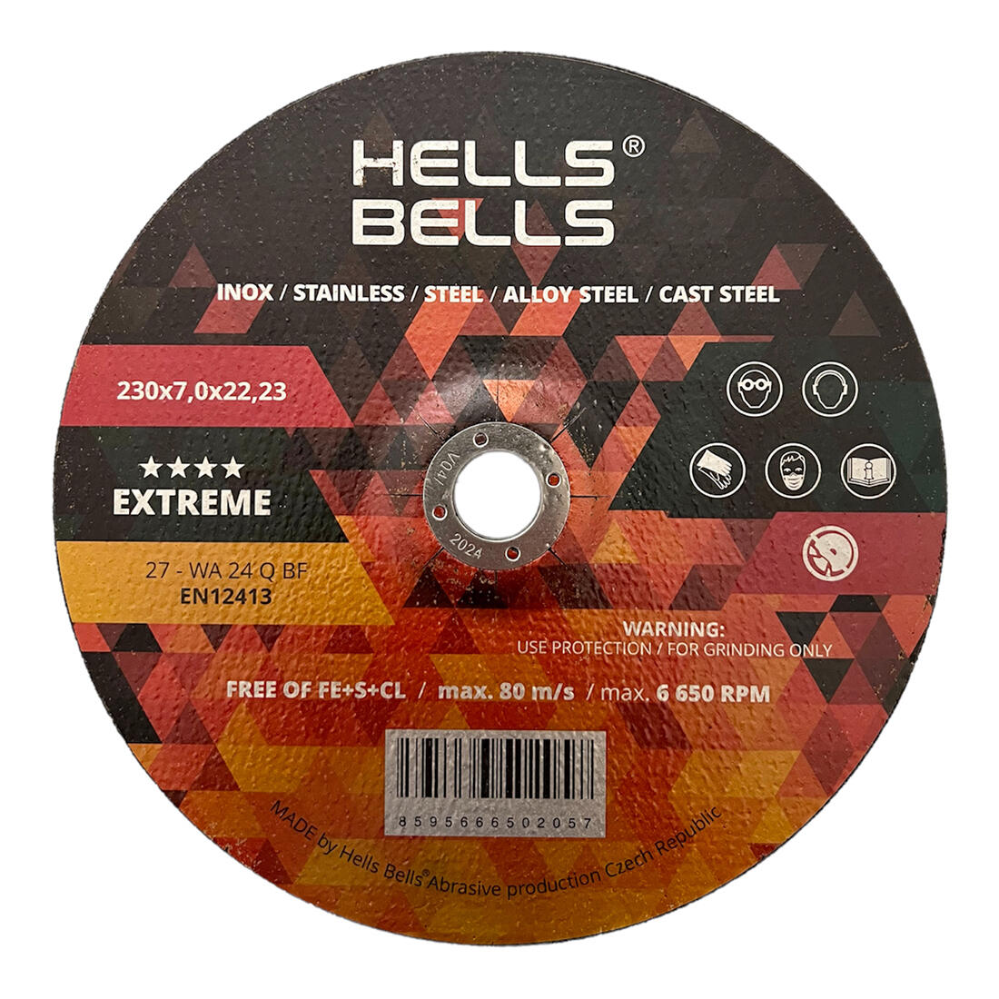 kotouč brus. na ocel 230x7x22,2mm 0.69 Kg MTA MAXMIX Sklad14 530390